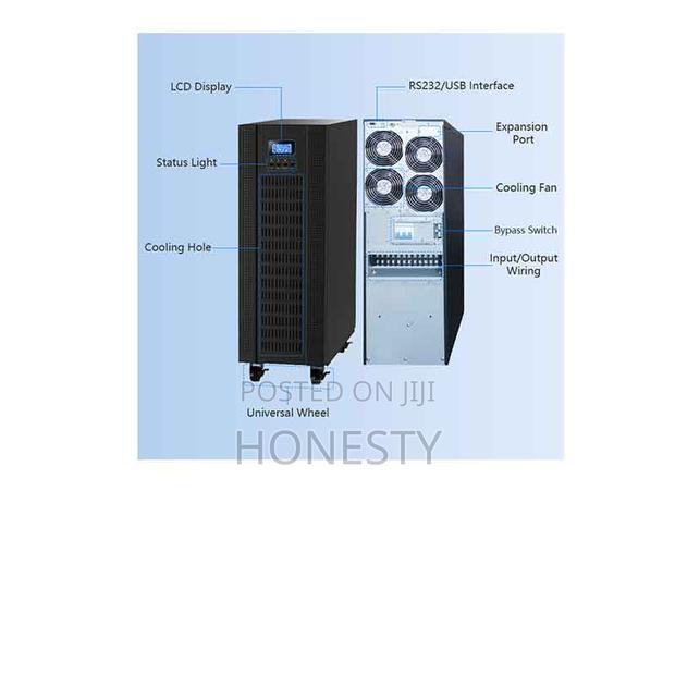 Cwups 30kva/24kw Three Phase Online Ups Backup Power Supply · Photo 2