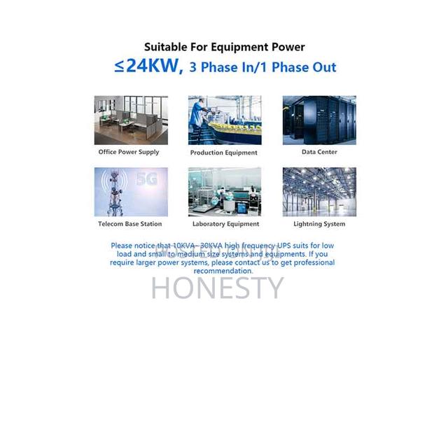 Cwups 30kva/24kw Three Phase Online Ups Backup Power Supply · Photo 3