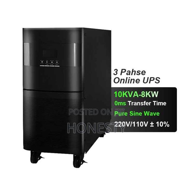 Cwups 10kva/8kw 3phase Ups Backup Power Supply for Medica · Photo 1