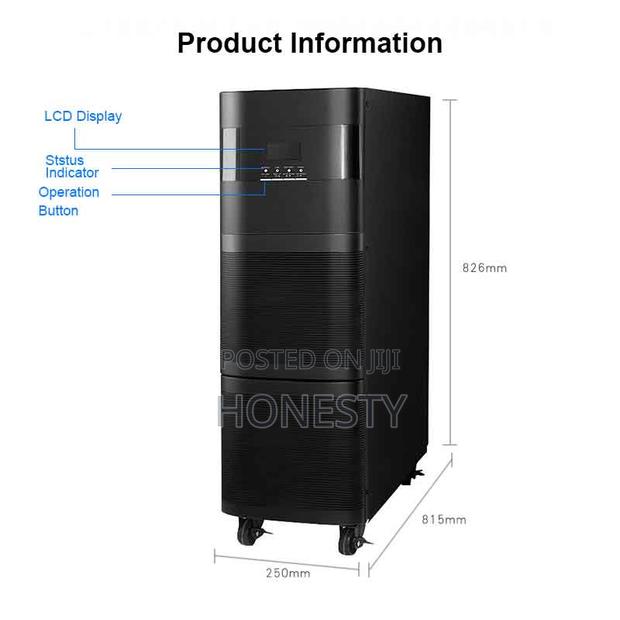 Cwups 10kva/8kw 3phase Ups Backup Power Supply for Medica · Photo 2