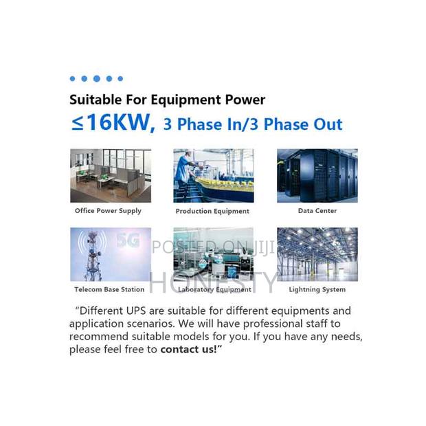 Cwups 15kva/12kw 3phase Ups Backup Power Supply for Server · Photo 4