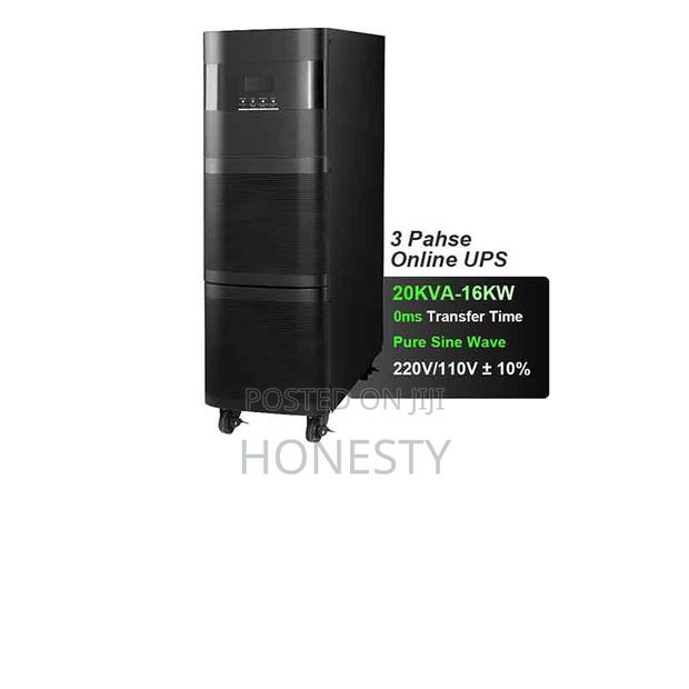 Cwups 20kva/16kw Three Phase Online Ups Backup Power Supply · Photo 1