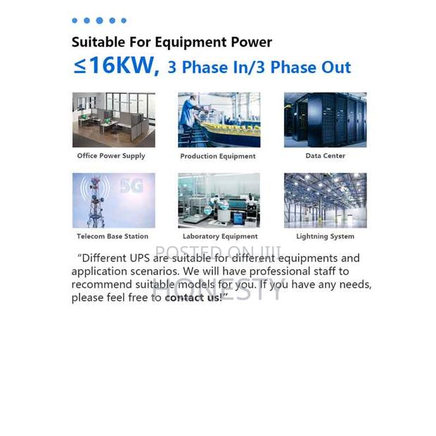 Cwups 20kva/16kw Three Phase Online Ups Backup Power Supply · Photo 4