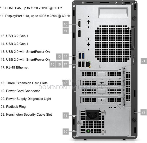 New Desktop Computer Dell OptiPlex 7010 4GB Intel Core i3 SSD 512GB · Photo 1