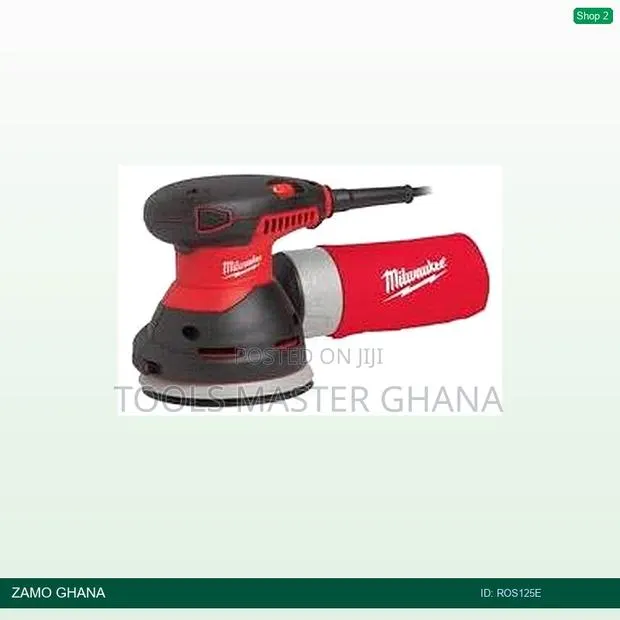 Random Orbital Sander 125mm 5 Inch 300w 12000rpm 26000opm - Ros125e · Photo 1