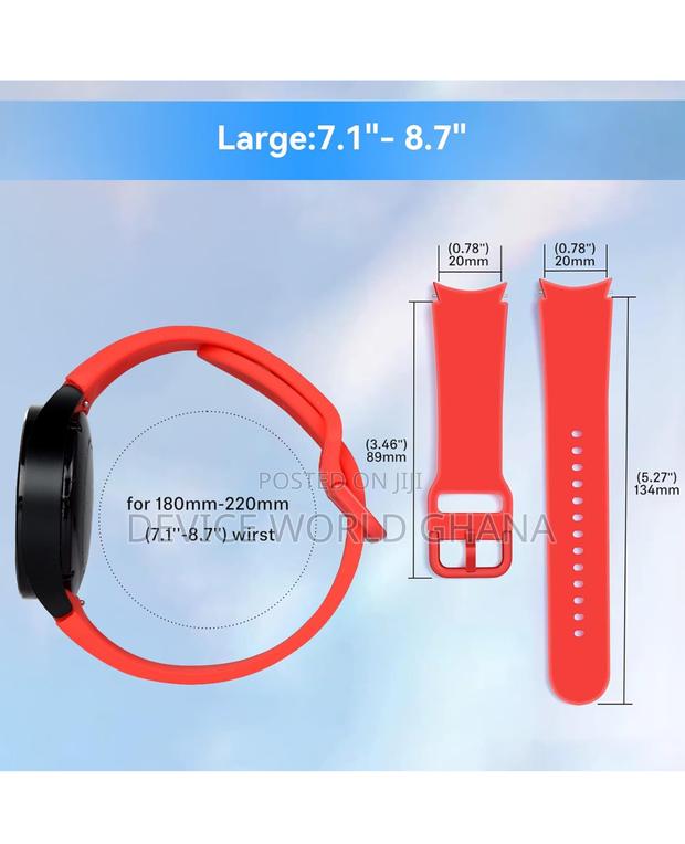 Tinotec Silicone Strap for Samsung Galaxy Watches · Photo 8
