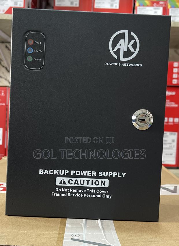 12v10ah Power Supply With Backup Battery 9ch AK Original · Photo 3