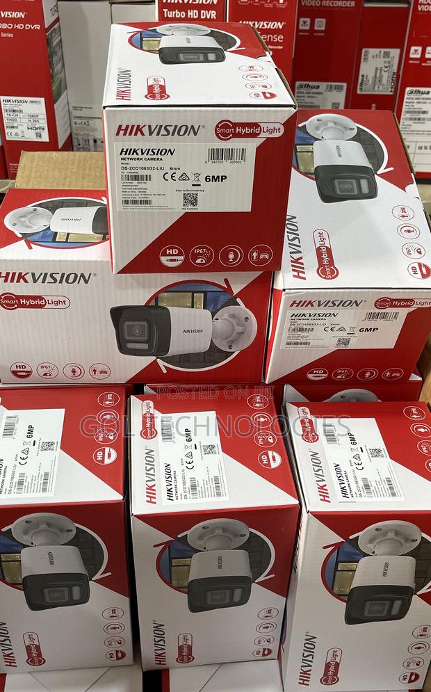 Hikvision Ip Camera 6mp Smart Hy With Audio Ds-2cd1063g2-Liu · Photo 2