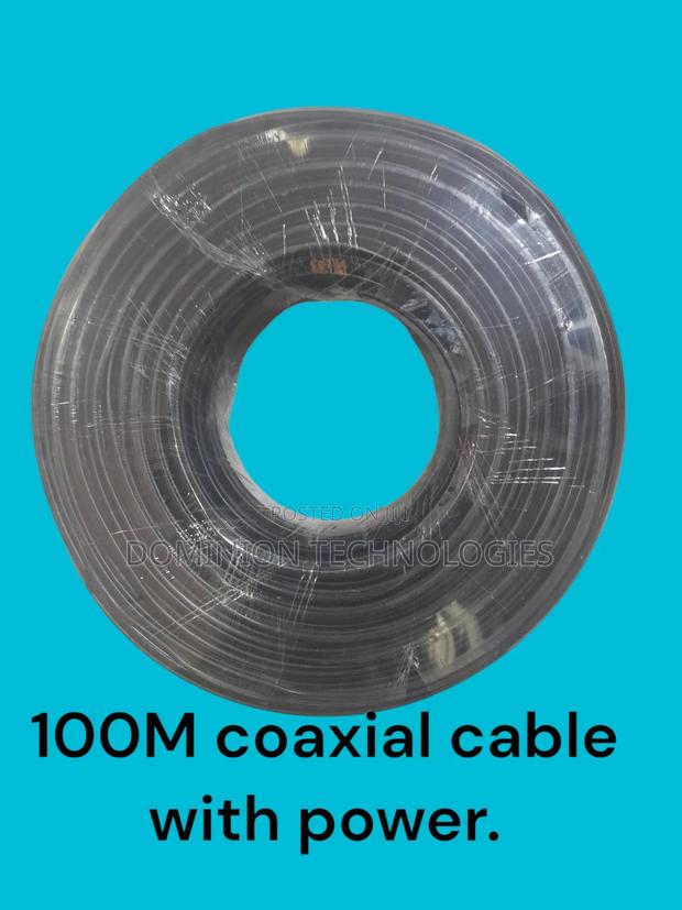 Eldo Pro 100m Rg59 Premium Coaxial Cable With Power CCTV · Photo 2