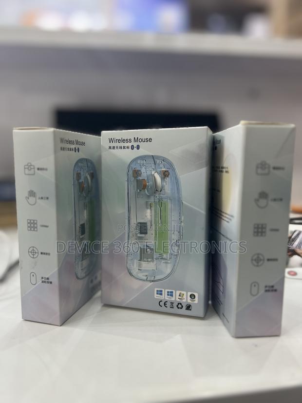 Quality Transparent Rechargeable Bluetooth Mouse · Photo 2