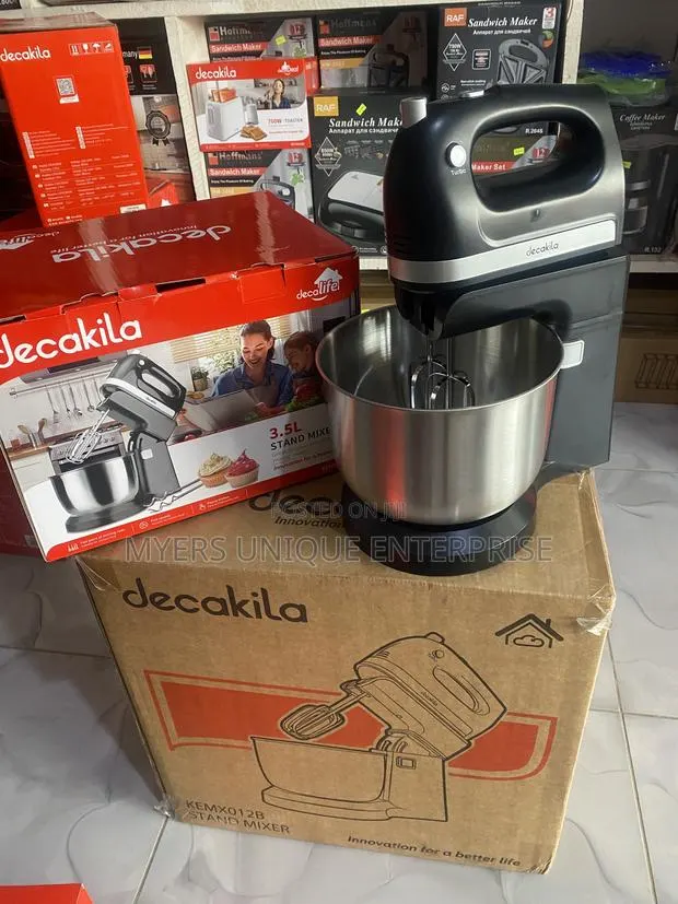Decakila 3.5l Stand Mixer-Durable Motor+Gears · Photo 1