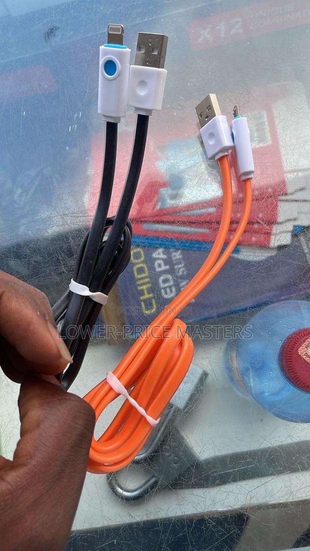 Data Cable (Usb to iPhone and Android ) Wholesale Only · Photo 1