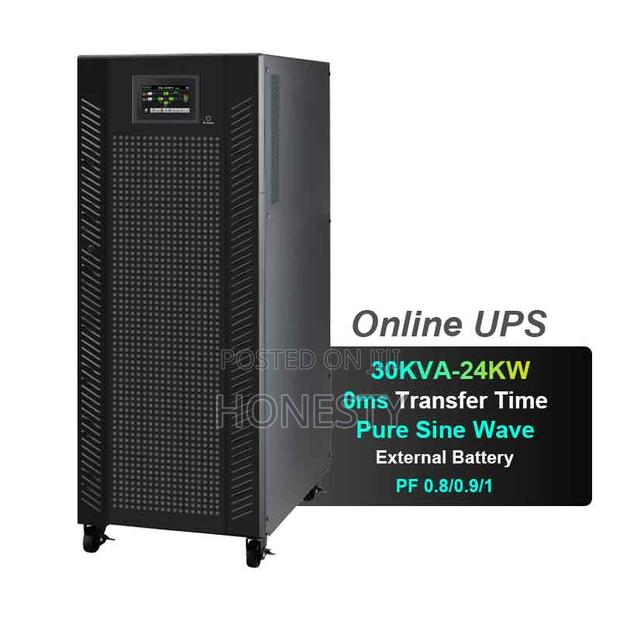 Cwups 30kva/24kw Three Phase Online Ups Backup Power Supply · Photo 1
