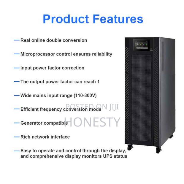 Cwups 30kva/24kw Three Phase Online Ups Backup Power Supply · Photo 2