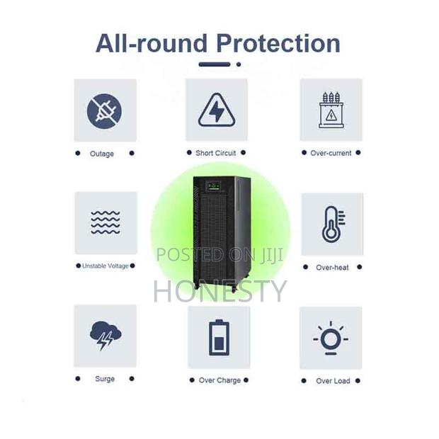 Cwups 30kva/24kw Three Phase Online Ups Backup Power Supply · Photo 5