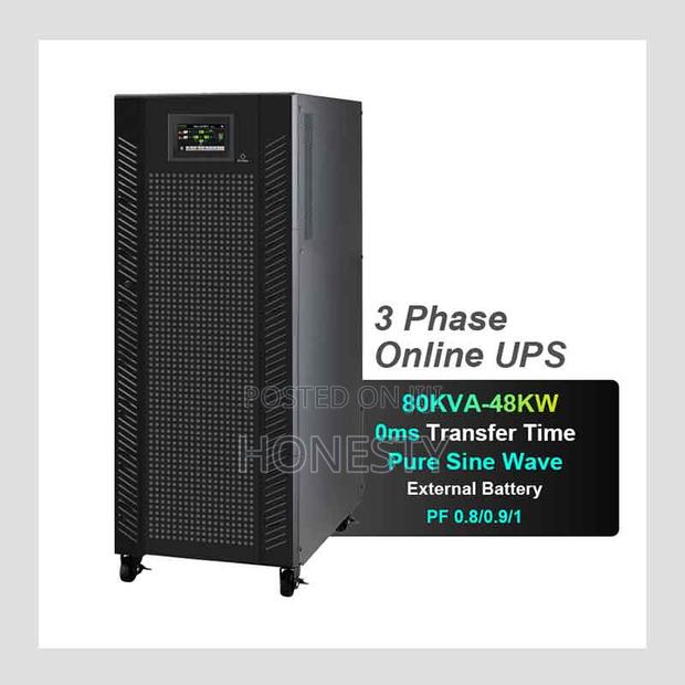 Cwups 50kva/40kw Three Phase Online Ups Backup Power Supply · Photo 1
