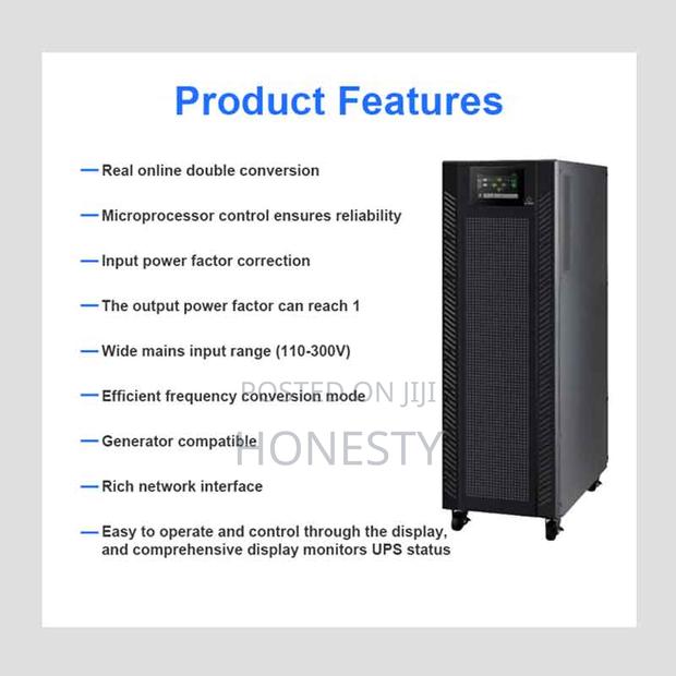Cwups 50kva/40kw Three Phase Online Ups Backup Power Supply · Photo 2