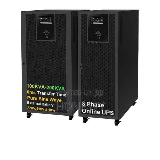 Cwups 120kva/96kw 3phase Ups Backup Power Supply for Medica · Photo 1