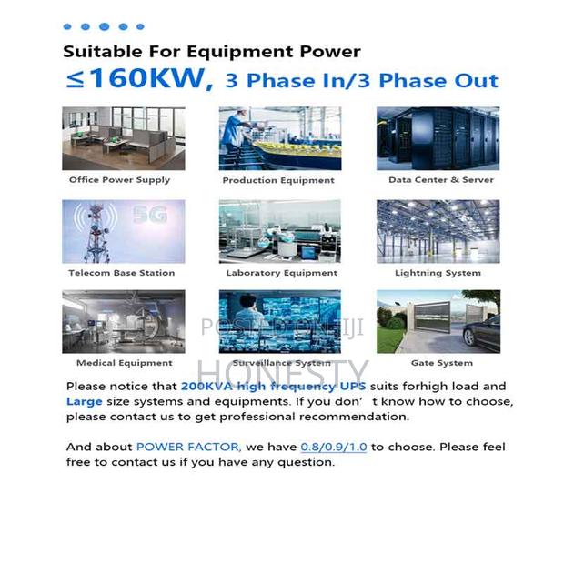 Cwups 120kva/96kw 3phase Ups Backup Power Supply for Medica · Photo 5
