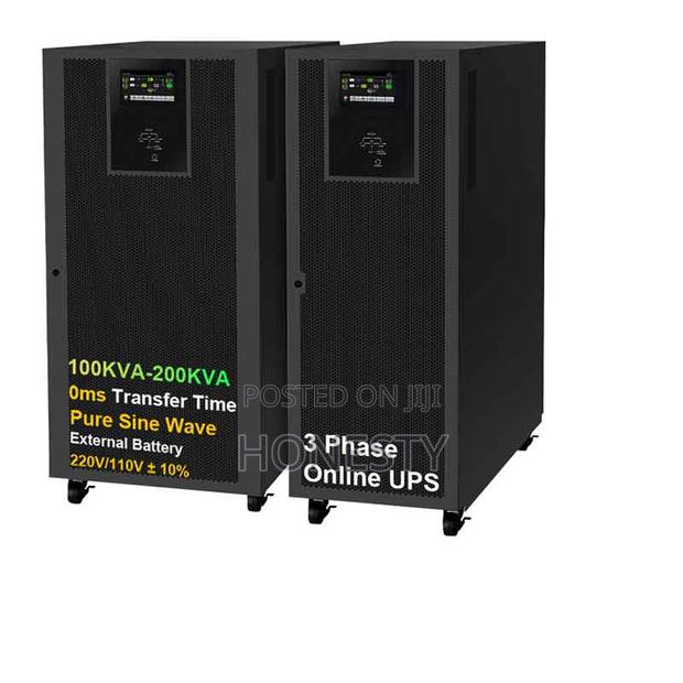 Cwups 160kva/128kw 3phase Ups Backup Power Supply for Medica · Photo 1