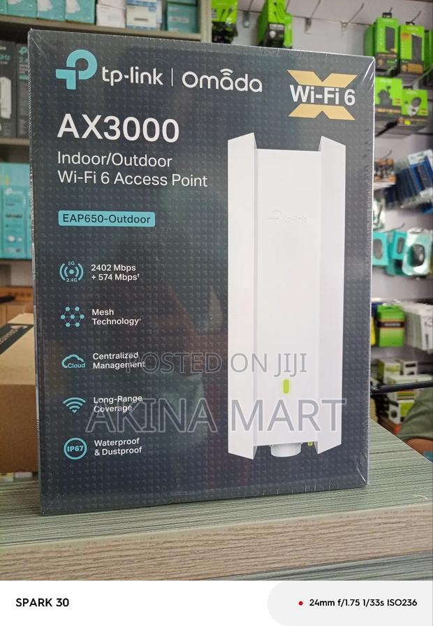 TP-Link Eap650- Outdoor Wi-Fi 6 Access Point · Photo 1