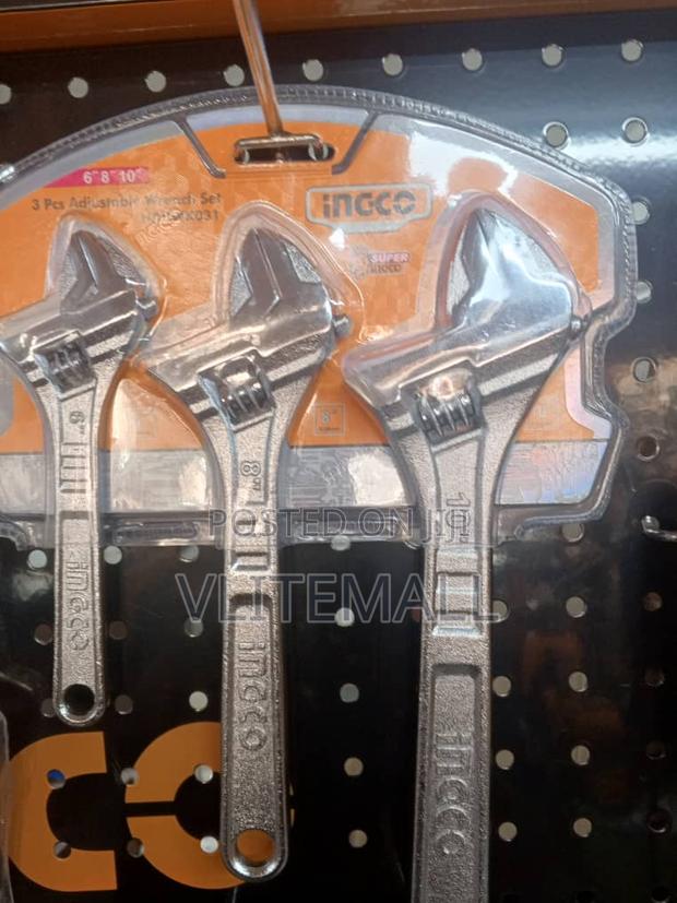 3 PCS Adjustable Wrench Set - Hadwk031 · Photo 1