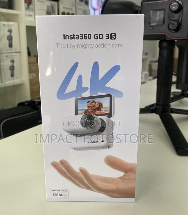 Insta360 Go 3s Action Camera Standard Bundle (128gb,White) · Photo 1