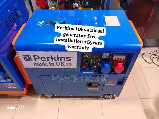 Power System Perkins Diesel Generator 10kva Silent · Photo 1