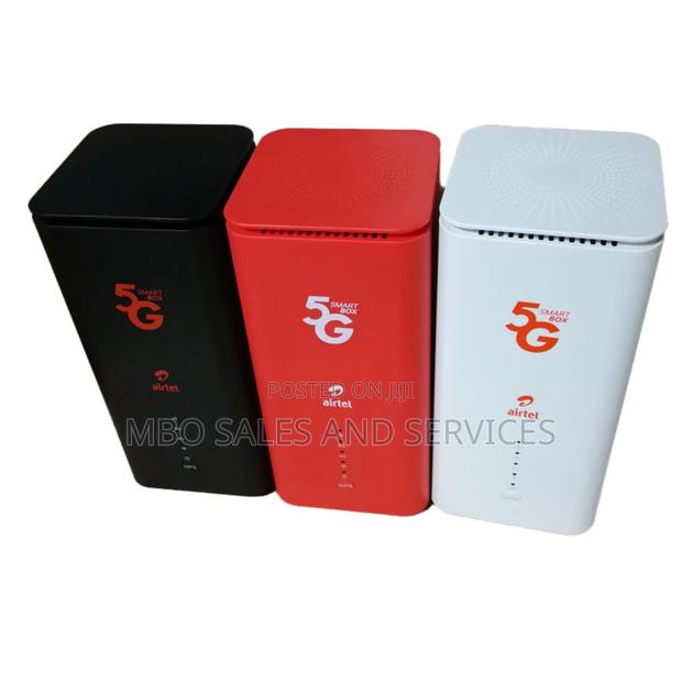 Airtel Advanced 5g Universal Cat 6 Turbonet Router With Ups · Photo 1