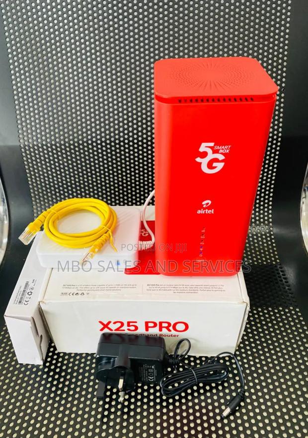 Airtel Advanced 5g Universal Cat 6 Turbonet Router With Ups · Photo 2