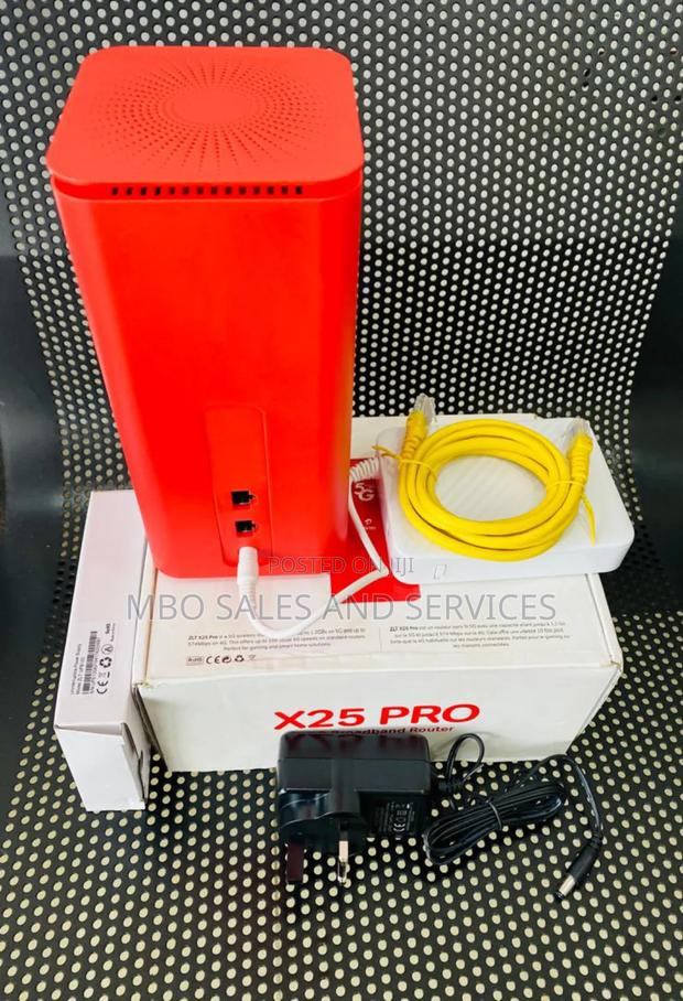 Airtel Advanced 5g Universal Cat 6 Turbonet Router With Ups · Photo 4