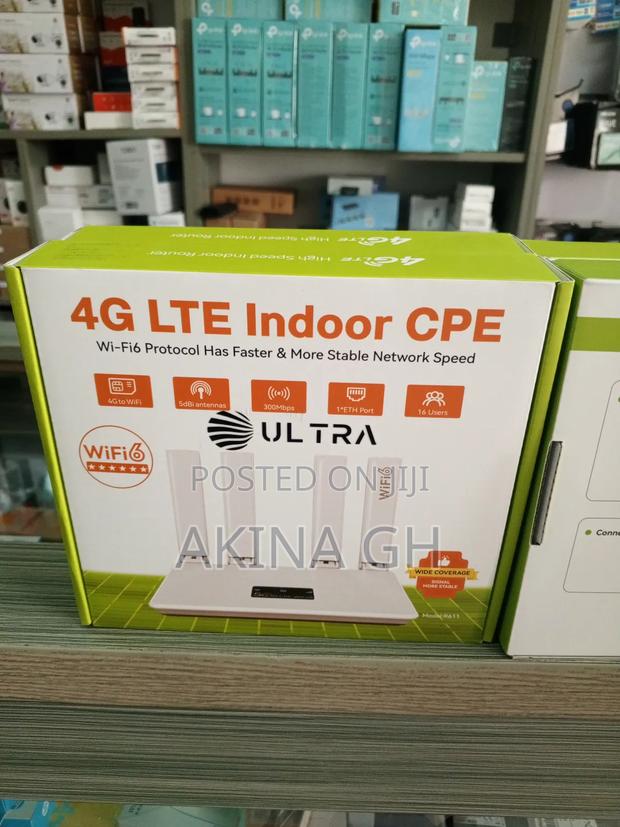 Ultra 4g Lte Indoor Cpe Universal Sim Wifi 6 Router · Photo 1