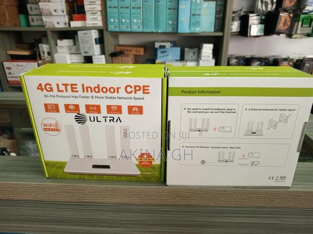 Ultra 4g Lte Indoor Cpe Universal Sim Wifi 6 Router · Photo 2