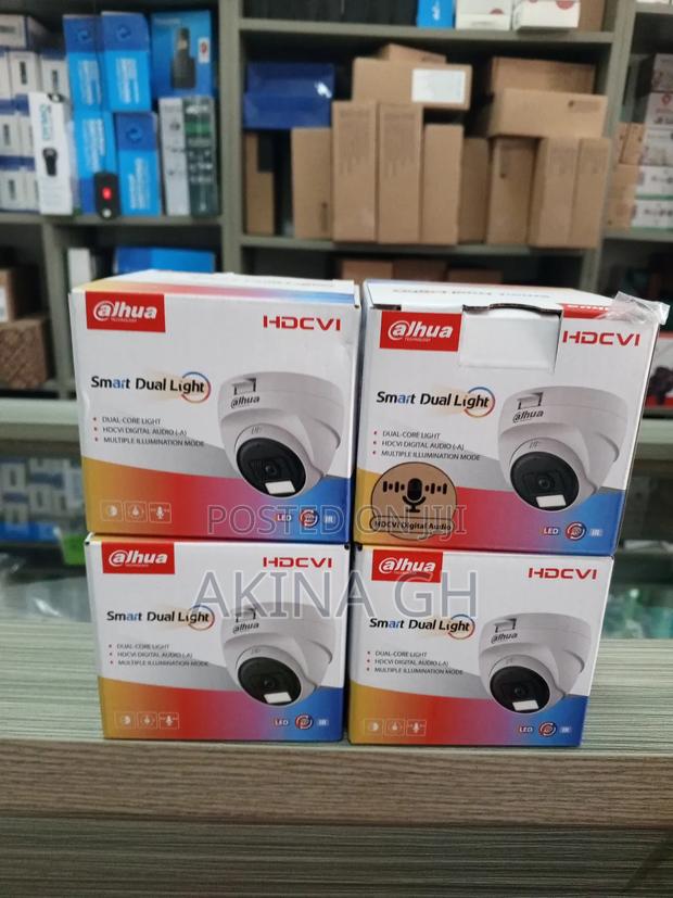 Dahua Smart Dual Light Color Camera 2mp Dome With Mic · Photo 1