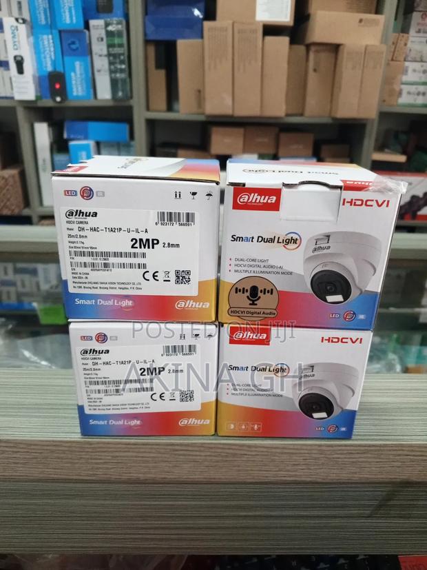 Dahua Smart Dual Light Color Camera 2mp Dome With Mic · Photo 2