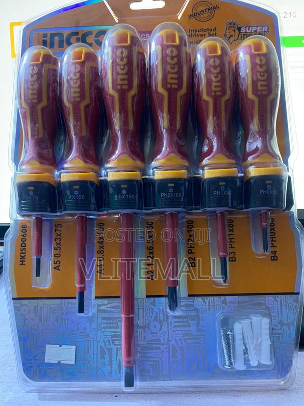 Ingco 6 PCS Insulated Screwdriver Set · Photo 1
