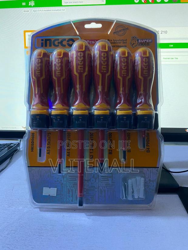 Ingco 6 PCS Insulated Screwdriver Set · Photo 2