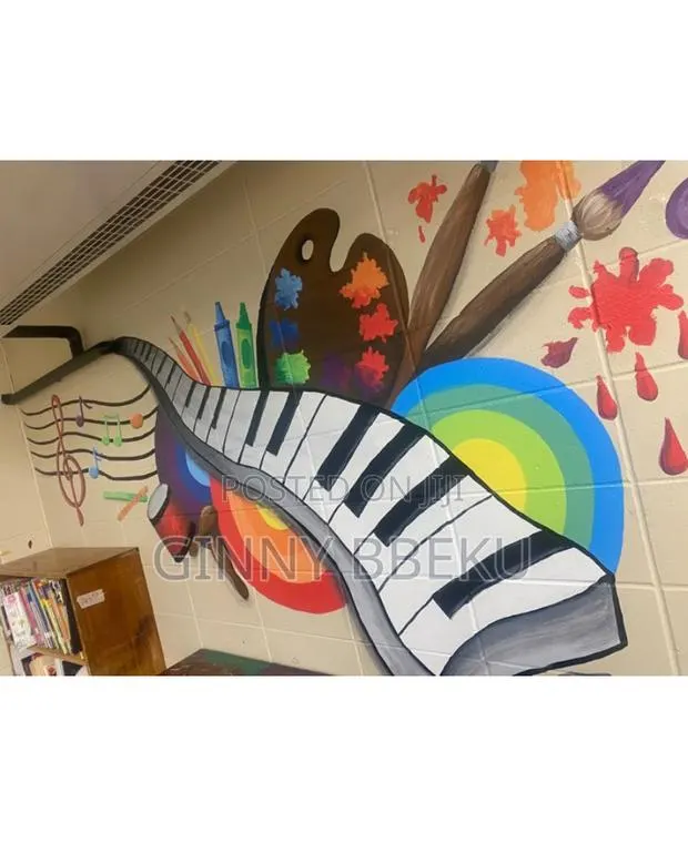 School Wall Art Paintings Murals · Photo 1
