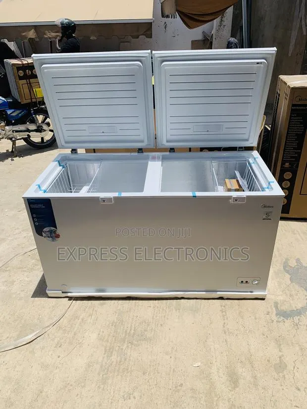 Zealous Sleek Chest Double Door Midea 508l · Photo 1
