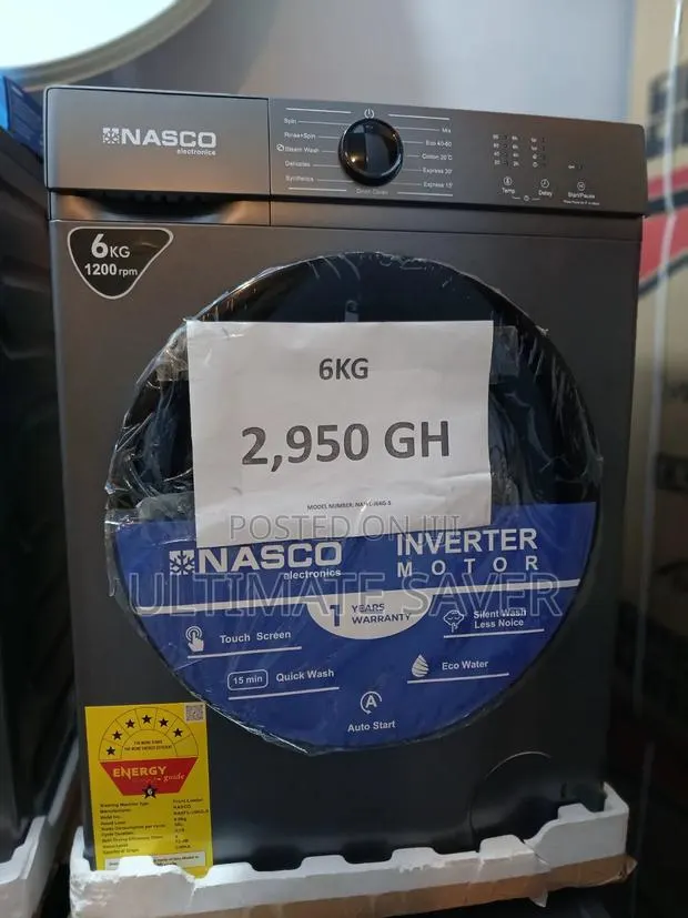Washing Machine Front Load 6kg · Photo 1
