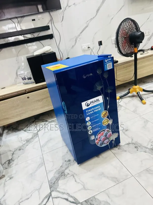 Place Your Order for Blue Color Pearl Pf-109 Fridge · Photo 1