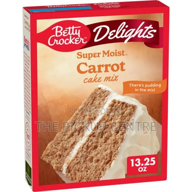 Betty Crocker Delights Super Moist Carrot Cake Mix 375 · Photo 1