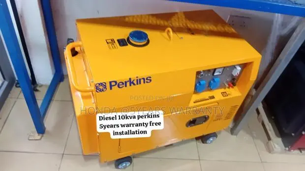 Cooling Systems for Generator Perkins 10kva 13000wax Silent · Photo 1