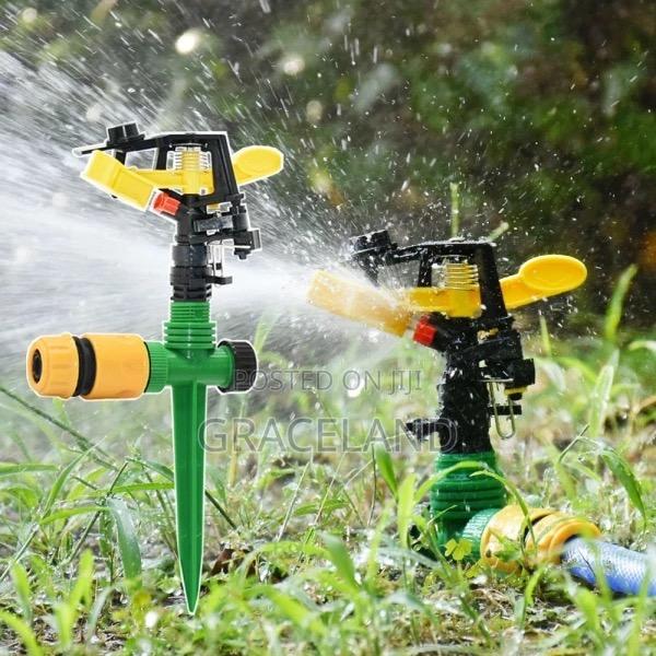 Adjustable Impact Sprinkler With Rotating Jet Sprinkler · Photo 1