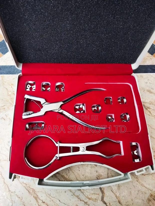 12 PCS Dental Endodontic Clamp Puncher Clamps Forceps Kit · Photo 1