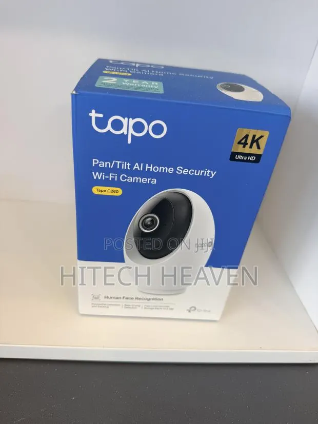 Tapo 4K Indoor Pan/Tilt Wired Security Camera · Photo 1