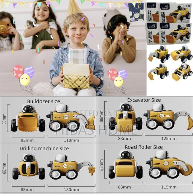 Whistle Press Car Astronaut Toy Push Car · Photo 8