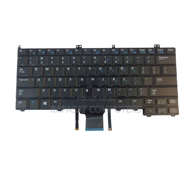 Backlit Keyboard Compatible With Dell Latitude E7440 0XK45D · Photo 1