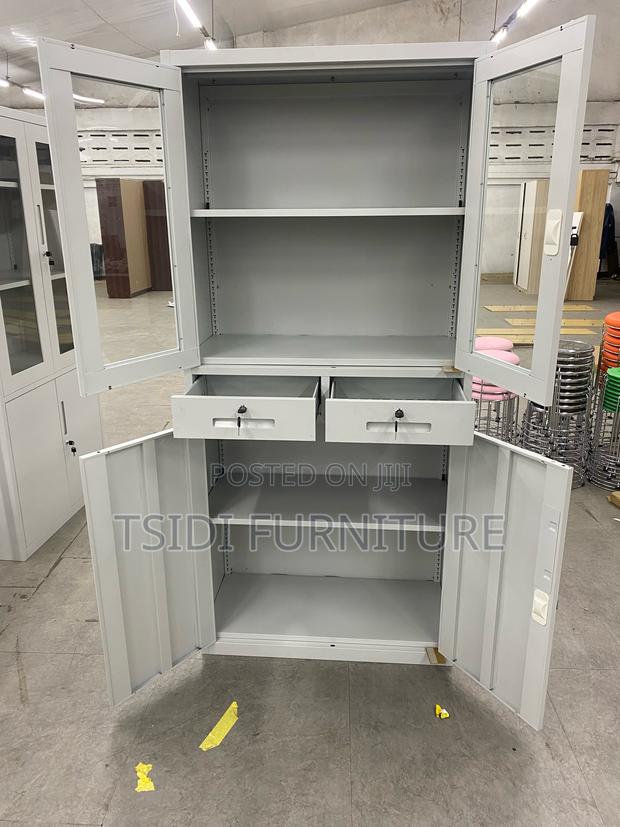 Metallic Office Cabinets · Photo 2