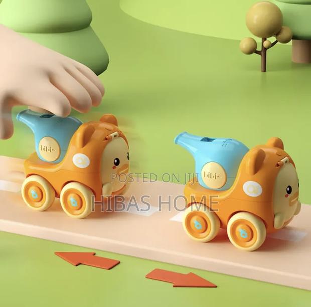 Whistle Inertia Car 4pcs Push Go Toy Car · Photo 5